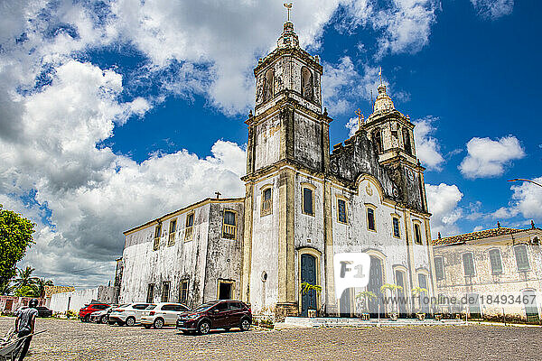 Church of Our Lady of Victory  UNESCO World Heritage Site  Sao Cristovao  Sergipe  Brazil  South America
