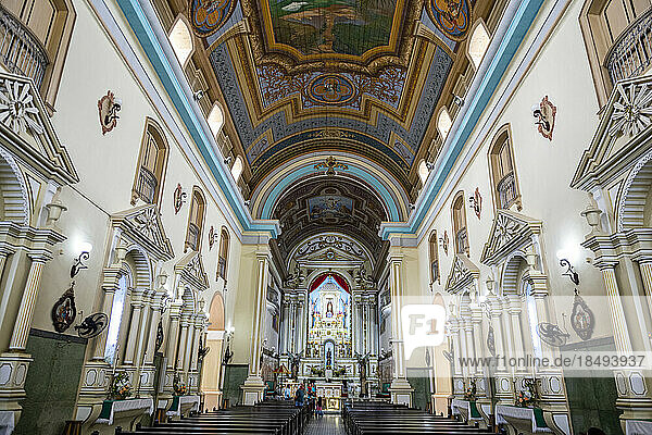 Basilica de Nossa Senhora das Neves e Bom Jesus de Iguape  Iguape  State of Sao Paulo  Brazil  South America