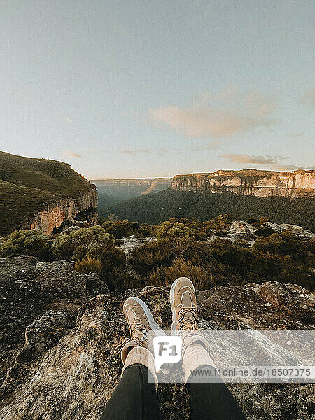 Hanging over Mountain View Edge