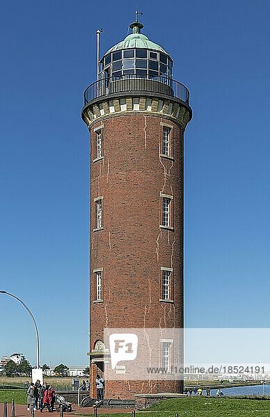 Hamburger Leuchtturm  Cuxhaven  Niedersachsen  Deutschland  Europa