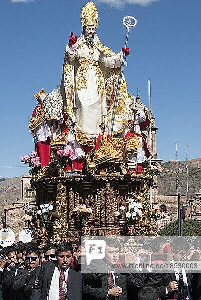 Fest zu Fronleichnam; Cusco  Peru
