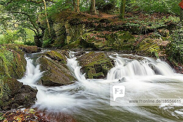 Naturerlebnis Selkewasserfall im Harz wildromantisches Selketal