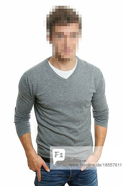pixelated face to preserve anonymity