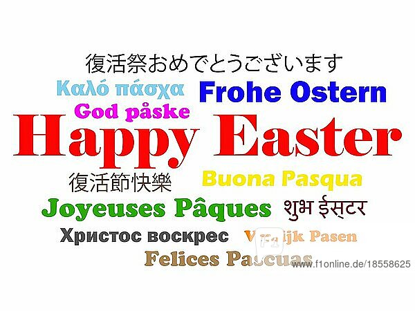 Frohe Ostern in 12 verschiedenen Sprachen