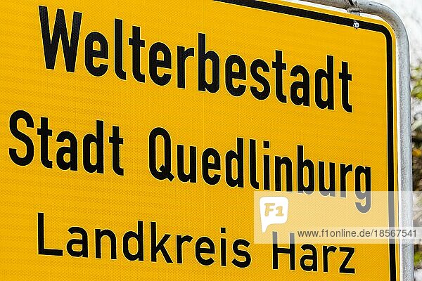 Welterbestadt Stadt Quedlinburg Landkreis Harz