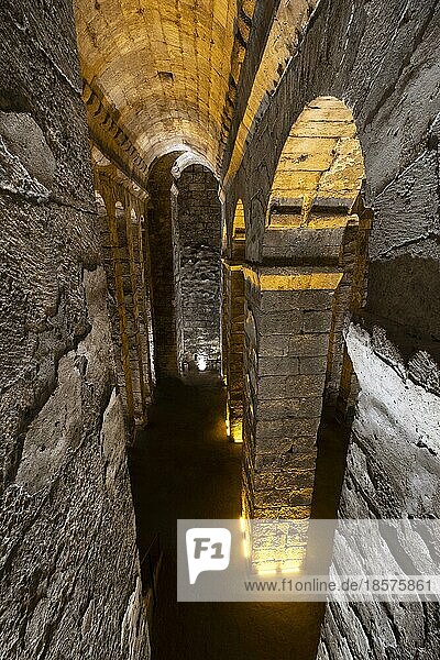 Gefängnis der antiken Stadt Dara in Mardin  Türkei  Asien