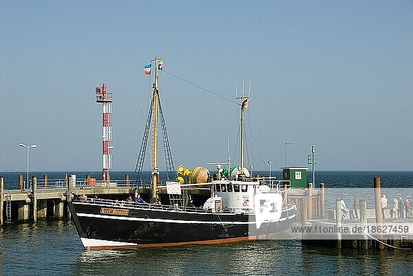 Pirate Cutter Gret Palucca  List  Sylt  North Frisia  Schleswig-Holstein  Germany  Europe