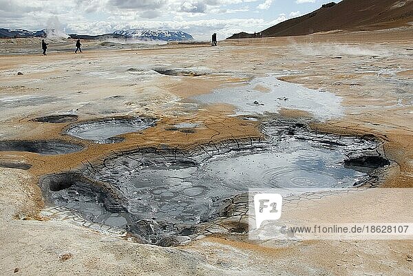 Geothermalgebiet  Hochtemperaturgebiet  Soltafarengebiet  Hverarönd  Namafjall  Namaskard  Island  Europa