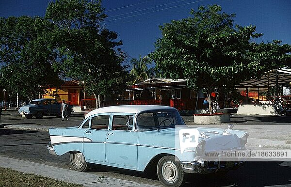 Oldtimer  Varadero  Cuba  Kuba  south_america  Auto  PKW  car  Querformat  horizontal  Mittelamerika