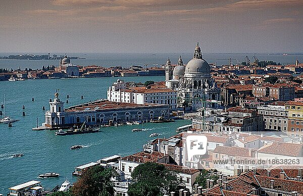 View on Venice  Italy  Blick auf Venedig  Italien  Europa