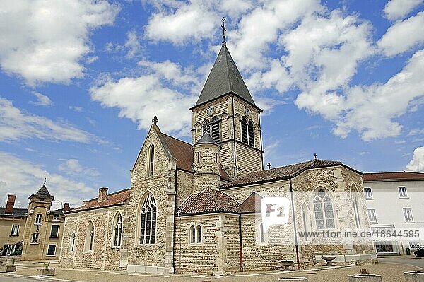 Kirche  Villars-les-Dombes  Rhone-Alpes  Ain  Frankreich  Europa