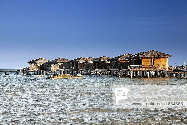 Bungalows des Rocks Beach Boutique Resort  Insel Phu Quoc  Phu Quoc  Vietnam  Asien