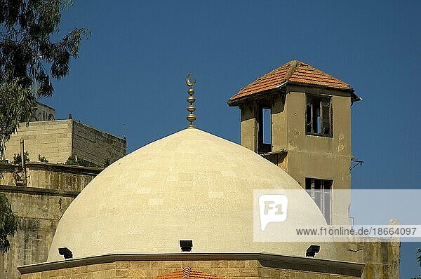 Kuppel einer Tabbarra Moschee in Beirut Libanon Naher Osten