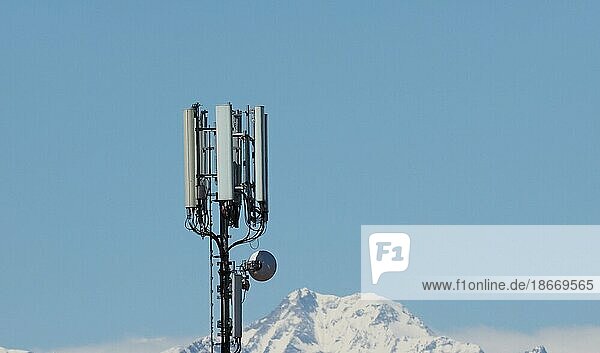 Antennenmast  mobile Antenne