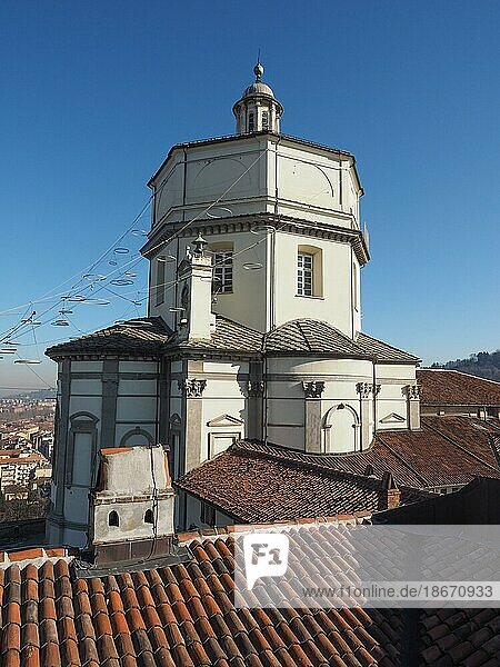 Monte Cappuccini church in Turin  Italy  Europe