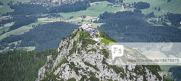 Kehlsteinhaus am Kehlstein  Berchtesgadener Alpen  Berchtesgadener Land  Bayern  Deutschland  Europa
