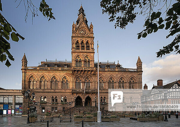 Chester Town Hall  Northgate Street  Chester  Cheshire  England  United Kingdom  Europe
