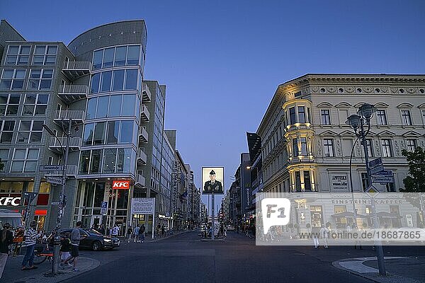Checkpoint Charlie  Mitte  Berlin  Germany  Europe