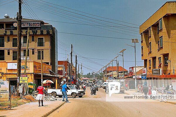 Auf den Straßen von Uganda