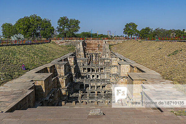 Rani Ki Vav  The Queen's Stepwell  UNESCO World Heritage Site  Patan  Gujarat  India  Asia