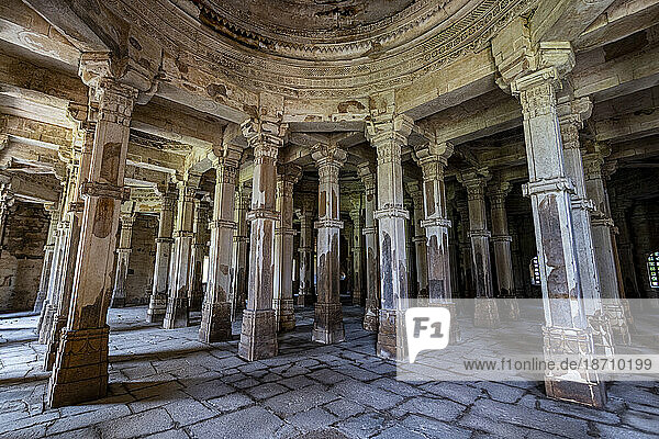 Jami Mosque  Champaner-Pavagadh Archaeological Park  UNESCO World Heritage Site  Gujarat  India  Asia