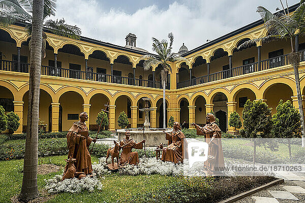 Basilica y Convento de San Francisco de Lima  Lima  Peru  South America