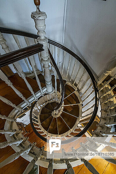 Spiral stairway  Carmo Monastery  UNESCO World Heritage Site  Porto  Norte  Portugal  Europe