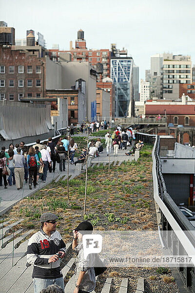 The High Line Park in New York City