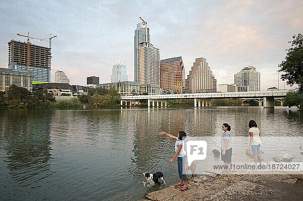 Out and about in Austin  TX: A dog park in Austin  TX