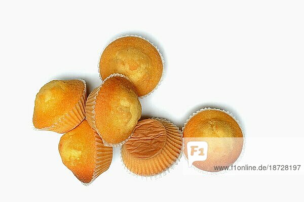Mehrere Muffins als Freisteller  Muffin  Foodfotografie