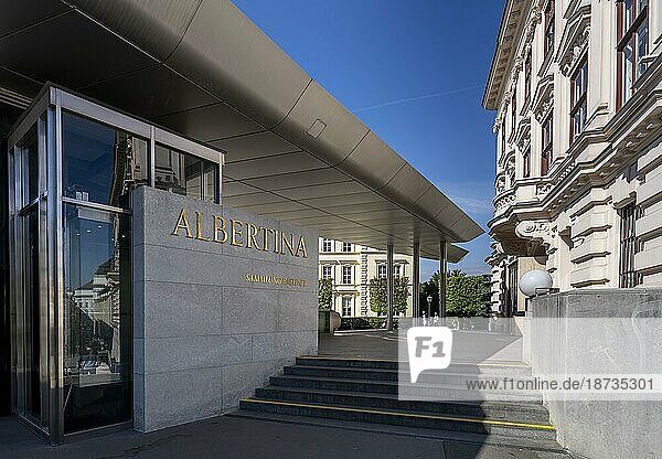 Kunstmuseum Albertina  Helmut-Zilk-Platz  Wien  Österreich  Europa