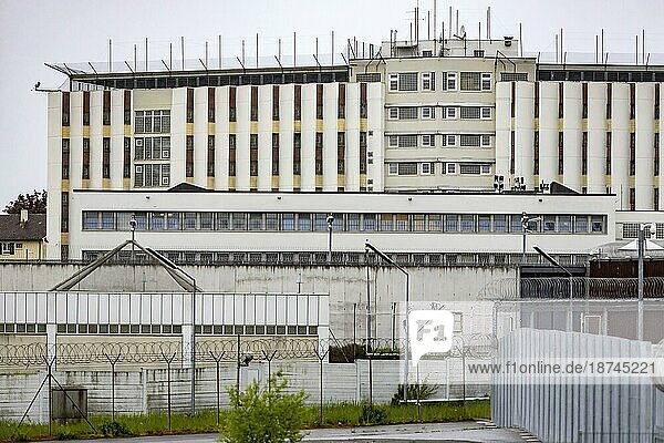 Justizvollzugsanstalt Stammheim  Außenansicht  Gefängnis  Stuttgart  Baden-Württemberg  Deutschland  Europa