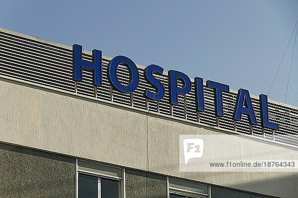Krankenhaus-Buchstaben. Auflösung und hohe Qualität schönes Foto
