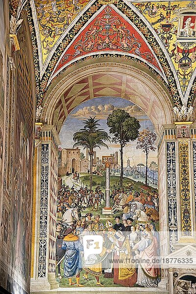 Innenansicht des Doms von Siena