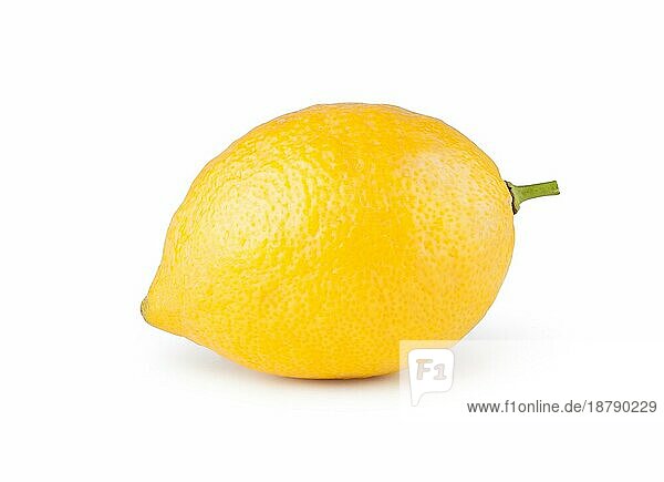 Zitronenfrucht auf weißem Hintergrund