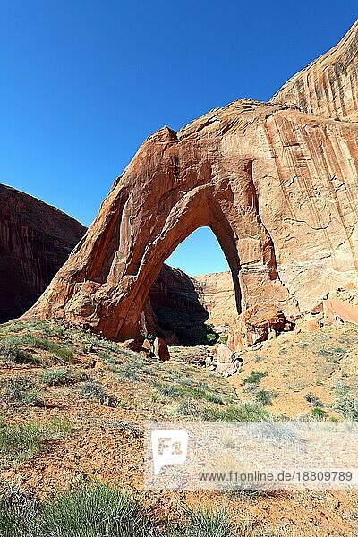 Broken Bow Arch  Glen Canyon National Recreation Area  Utah  USA  Nordamerika