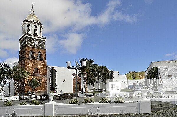 Insel Lanzarote Spanien  Kirche in Teguise  Kirche San Miguel