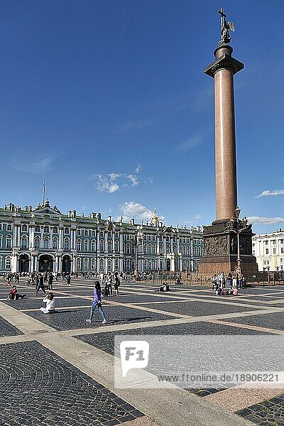 St. Petersburg Russland. Der Winterpalast Eremitage Museum