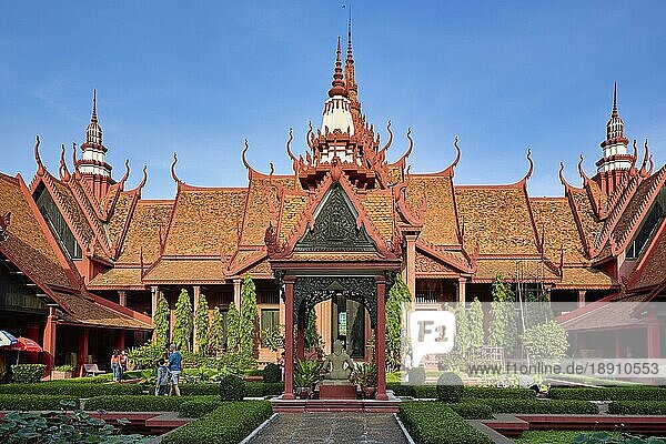 Das Nationalmuseum von Phnom Penh Kambodscha