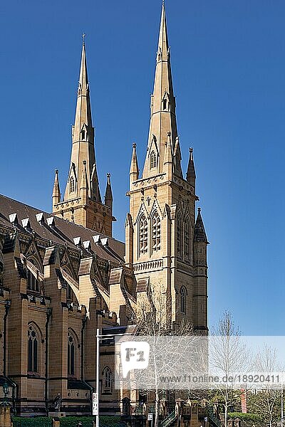Sydney Australien. St. Mary's Kathedrale