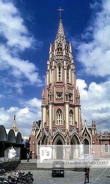 St. Mary's Basilica  1811 von einem französischen Missionar Abbe Dubois gegründet  Bengaluru Bangalore  Karnataka  Südindien  Indien  Asien