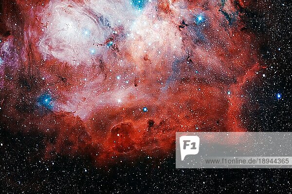 Unglaublich schöne Galaxie im Weltraum. Schwarzes Loch. Elemente dieses Bildes wurden von der NASA zur Verfügung gestellt