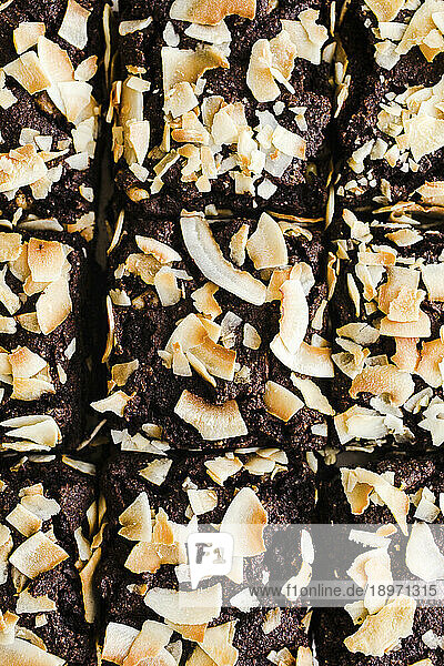 Coconut brownies