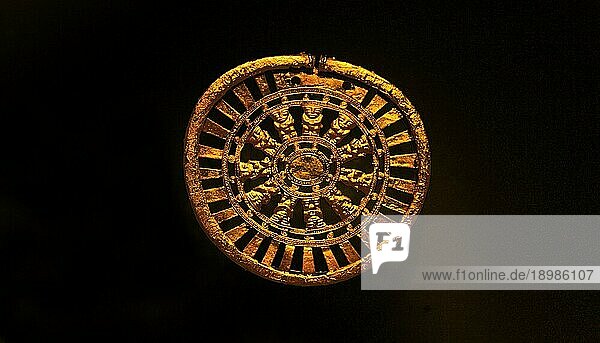 Republik Kolumbien  Bogota  Ausstellungsstücke im Goldmuseum  Museo de Oro  Kolumbien  Südamerika