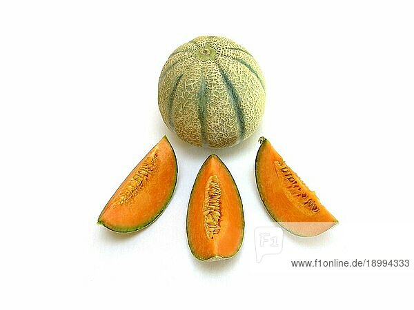 Eine Cantaloupe Melone