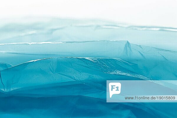 Draufsicht Anordnung blauer Plastiktüten. Auflösung und hohe Qualität schönes Foto