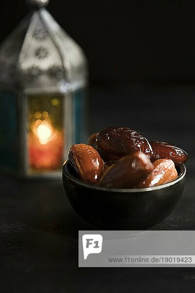 Close up Kerze Snacks Ramadan. Auflösung und hohe Qualität schönes Foto