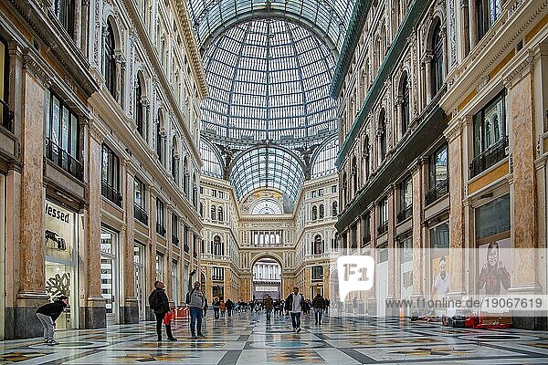 Galleria Umberto I  Neapel  Kampanien  Süditalien  Italien  Europa