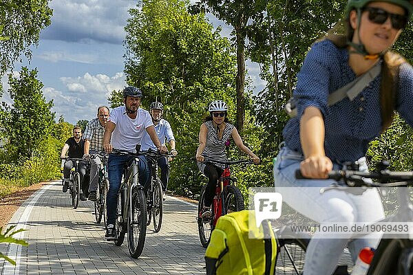 Pressetour zum Thema Radverkehr in Sachsen  mit Martin Dulig