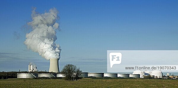 Kraftwerk Rostock  ein mit Steinkohle befeuertes Kraftwerk mit Kraft Wärme Kopplung in Deutschland